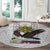 Philippines Eagle Week Round Carpet Polynesian Pattern Barong Style