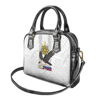 Philippines Eagle Week Shoulder Handbag Polynesian Pattern Barong Style LT03 - Polynesian Pride