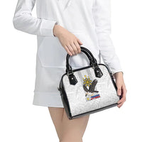 Philippines Eagle Week Shoulder Handbag Polynesian Pattern Barong Style LT03 - Polynesian Pride