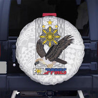 Philippines Eagle Week Spare Tire Cover Polynesian Pattern Barong Style LT03 - Polynesian Pride