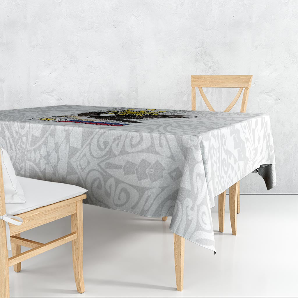 Philippines Eagle Week Tablecloth Polynesian Pattern Barong Style LT03 - Polynesian Pride