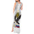 Philippines Eagle Week Tank Maxi Dress Polynesian Pattern Barong Style