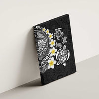 Hawaiian Plumeria Turtles Canvas Wall Art Polynesian Art Tattoo LT03 - Polynesian Pride