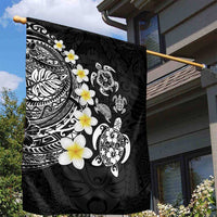 Hawaiian Plumeria Turtles Garden Flag Polynesian Art Tattoo LT03 - Polynesian Pride