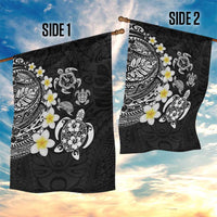 Hawaiian Plumeria Turtles Garden Flag Polynesian Art Tattoo LT03 - Polynesian Pride