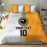 Custom Fiji and Australia Rugby Bedding Set Aboriginal and Fijian Masi Pattern LT03 - Polynesian Pride