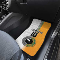 Custom Fiji and Australia Rugby Car Mats Aboriginal and Fijian Masi Pattern LT03 - Polynesian Pride