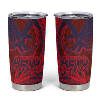 American Samoa Pago Pago Aeto Tumbler Cup Wingstyle Red-Blue Color LT03 Red - Polynesian Pride