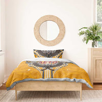 American Samoa Pago Pago Aeto Bedding Set Bald Eagle with Polynesian Art Tattoos LT03 - Polynesian Pride