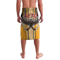American Samoa Pago Pago Aeto Lavalava Bald Eagle with Polynesian Art Tattoos LT03 - Polynesian Pride