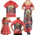 new-zealand-christmas-family-matching-summer-maxi-dress-and-hawaiian-shirt-santa-catch-the-wave-maori-pattern-retro-style