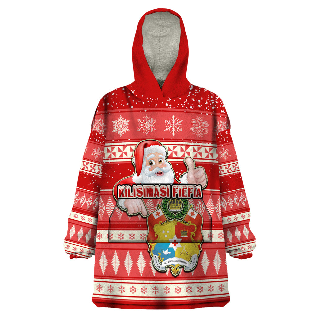 tonga-christmas-wearable-blanket-hoodie-the-santa-coat-of-arms-with-ngatu-and-snow-pattern