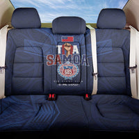 Rugby Toa Samoa Back Car Seat Cover Champions Six Eight Five LT03 One Size Blue - Polynesian Pride