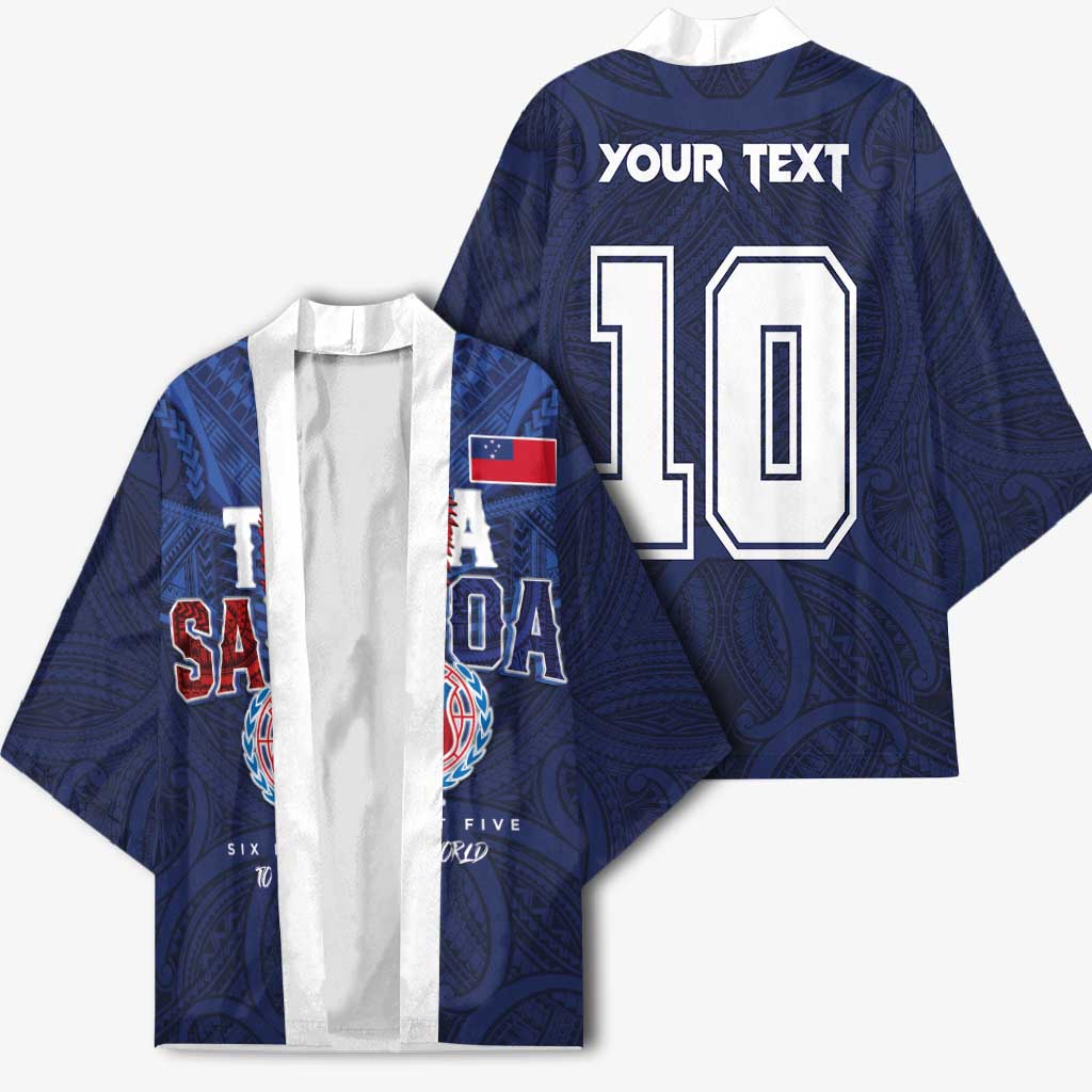 Custom Rugby Toa Samoa Kimono Champions Six Eight Five LT03 - Polynesian Pride