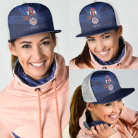 Toa Samoa Rugby Mesh Trucker Cap Champions Six Eight Five LT03 - Polynesian Pride