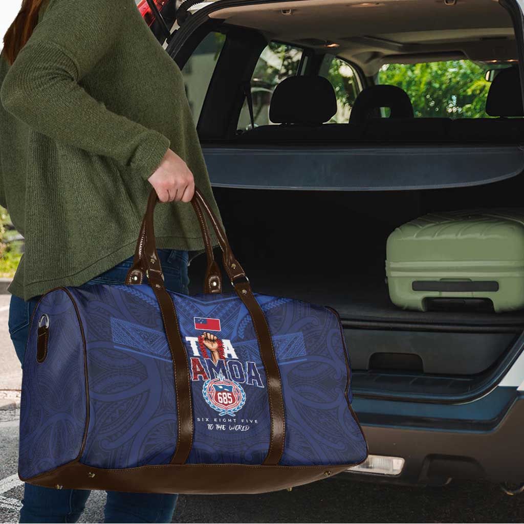 Rugby Toa Samoa Travel Bag Champions Six Eight Five LT03 - Polynesian Pride
