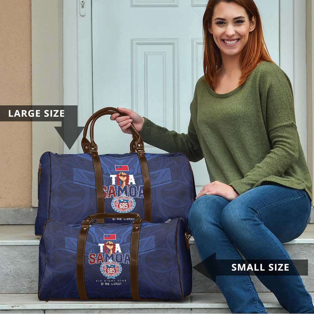 Rugby Toa Samoa Travel Bag Champions Six Eight Five LT03 - Polynesian Pride