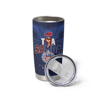 Custom Rugby Toa Samoa Tumbler Cup Champions Six Eight Five LT03 - Polynesian Pride