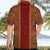 Hawaii Style Hibiscus and Tribal Element Fabric Patchwork Hawaiian Shirt LT03 - Polynesian Pride