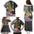 Hawaii Pineapple Surfing With Kakau Tribal Family Matching Puletasi Dress and Hawaiian Shirt LT03 - Polynesian Pride