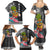 Hawaii Pineapple Surfing With Kakau Tribal Family Matching Summer Maxi Dress and Hawaiian Shirt LT03 - Polynesian Pride