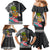 Hawaii Pineapple Surfing Kakau Tribal Personalised Family Matching Mermaid Dress and Hawaiian Shirt LT03 - Polynesian Pride