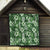 Hawaiian Quilt Pattern Quilt Hibiscus and Tribal Element Vintage Green Vibe LT03 - Polynesian Pride