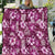 Hawaiian Quilt Pattern Quilt Hibiscus and Tribal Element Vintage Pink Vibe LT03 Pink - Polynesian Pride