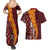 Tonga Feletoa Kupesi Fakatonga Couples Matching Summer Maxi Dress and Hawaiian Shirt LT03 - Polynesian Pride