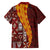 Tonga Feletoa Kupesi Fakatonga Family Matching Off Shoulder Maxi Dress and Hawaiian Shirt LT03 - Polynesian Pride