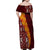 Tonga Feletoa Kupesi Fakatonga Family Matching Off Shoulder Maxi Dress and Hawaiian Shirt LT03 - Polynesian Pride