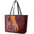 Tonga Feletoa Kupesi Fakatonga Leather Tote Bag LT03 - Polynesian Pride