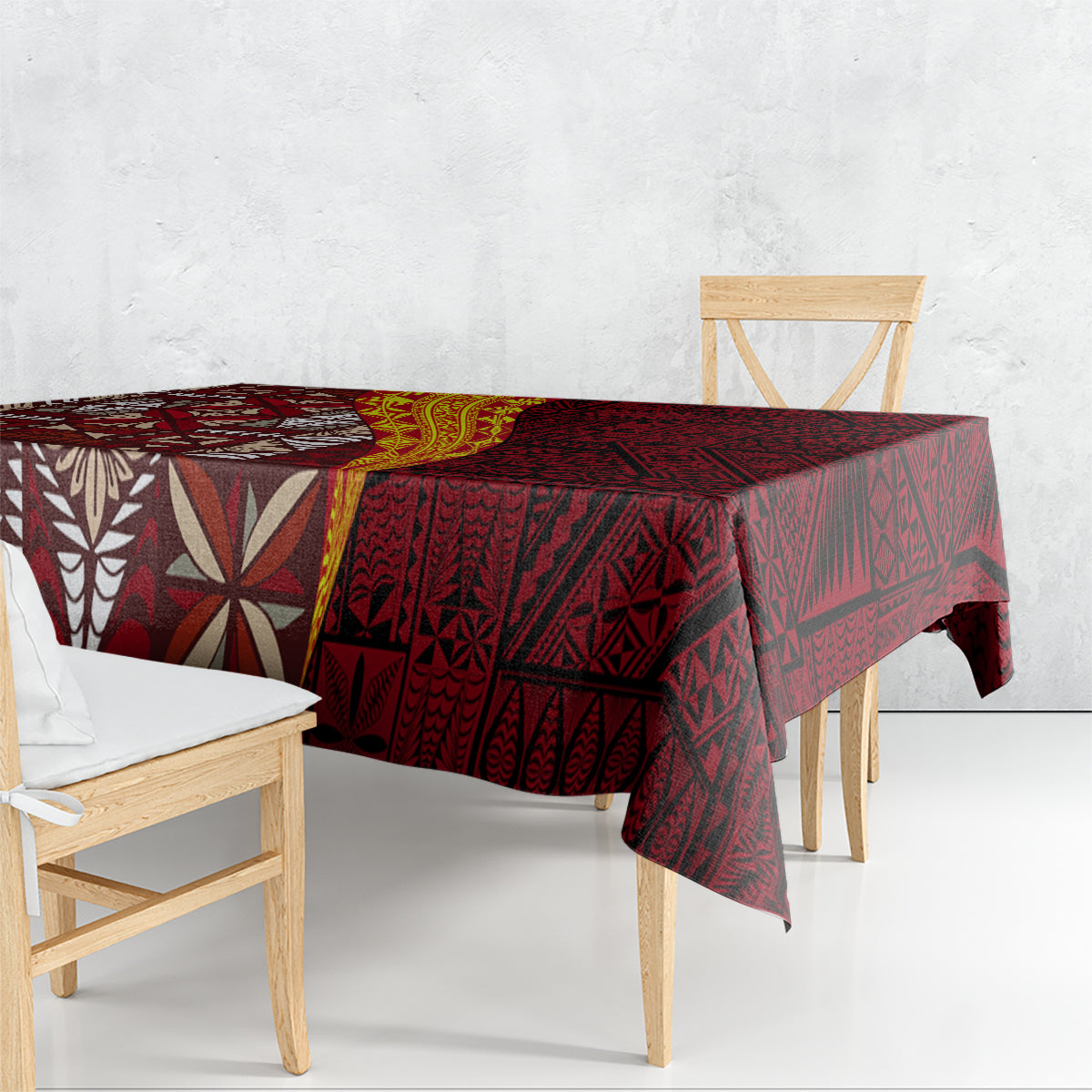 Tonga Feletoa Kupesi Fakatonga Tablecloth LT03 - Polynesian Pride
