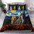 New Zealand and Australia ANZAC Day Bedding Set Kiwi Bird and Kangaroo Soldier Starry Night Style LT03 - Polynesian Pride