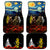 New Zealand and Australia ANZAC Day Car Mats Kiwi Bird and Kangaroo Soldier Starry Night Style LT03 - Polynesian Pride