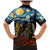 New Zealand and Australia ANZAC Day Family Matching Mermaid Dress and Hawaiian Shirt Kiwi Bird and Kangaroo Soldier Starry Night Style LT03 - Polynesian Pride