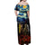 New Zealand and Australia ANZAC Day Family Matching Off Shoulder Maxi Dress and Hawaiian Shirt Kiwi Bird and Kangaroo Soldier Starry Night Style LT03 - Polynesian Pride