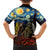 New Zealand and Australia ANZAC Day Family Matching Tank Maxi Dress and Hawaiian Shirt Kiwi Bird and Kangaroo Soldier Starry Night Style LT03 - Polynesian Pride