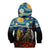 New Zealand and Australia ANZAC Day Kid Hoodie Kiwi Bird and Kangaroo Soldier Starry Night Style LT03 - Polynesian Pride