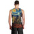 New Zealand and Australia ANZAC Day Men Tank Top Kiwi Bird and Kangaroo Soldier Starry Night Style LT03 - Polynesian Pride