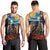 New Zealand and Australia ANZAC Day Men Tank Top Kiwi Bird and Kangaroo Soldier Starry Night Style LT03 - Polynesian Pride