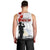 Tokelau ANZAC Day Men Tank Top Lest We Forget Red Poppy Flowers and Soldier LT03 - Polynesian Pride