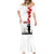 Tokelau ANZAC Day Mermaid Dress Lest We Forget Red Poppy Flowers and Soldier LT03 - Polynesian Pride