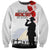 Tokelau ANZAC Day Sweatshirt Lest We Forget Red Poppy Flowers and Soldier LT03 Unisex White - Polynesian Pride