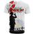 Tokelau ANZAC Day T Shirt Lest We Forget Red Poppy Flowers and Soldier LT03 - Polynesian Pride