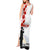 Tokelau ANZAC Day Tank Maxi Dress Lest We Forget Red Poppy Flowers and Soldier LT03 - Polynesian Pride