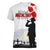 Tokelau ANZAC Day Women V Neck T Shirt Lest We Forget Red Poppy Flowers and Soldier LT03 Female White - Polynesian Pride