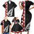 New Zealand ANZAC Day Family Matching Short Sleeve Bodycon Dress and Hawaiian Shirt Soldier Silver Fern with Red Poppies Flower Maori Style LT03 - Polynesian Pride