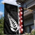 New Zealand ANZAC Day Garden Flag Soldier Silver Fern with Red Poppies Flower Maori Style LT03 - Polynesian Pride