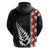 New Zealand ANZAC Day Hoodie Soldier Silver Fern with Red Poppies Flower Maori Style LT03 - Polynesian Pride